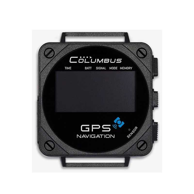 Columbus V-1000 Wearable GPS track recorder Smart watch for treasure hunting Highly accurate altitude/latitude measurement