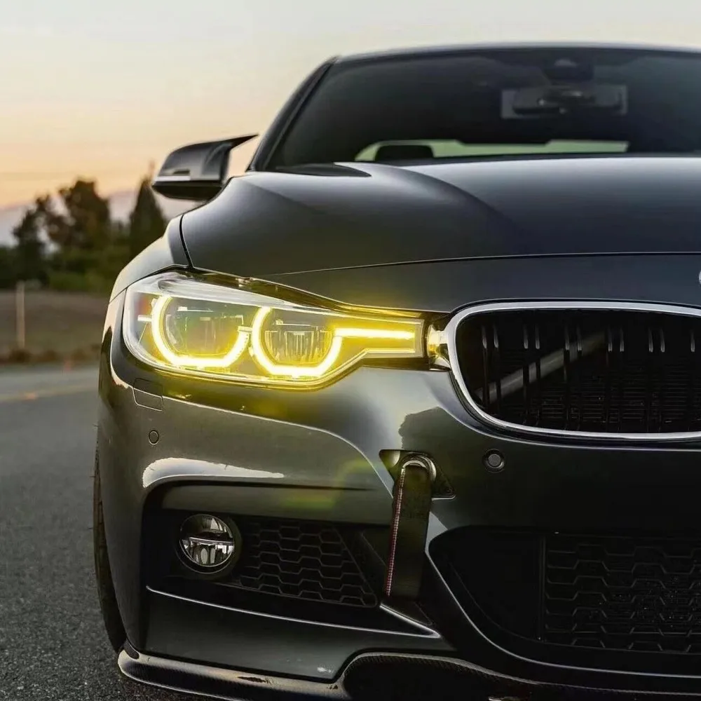 Фото Светодиодные платы CSL Angel Eyes DRL для BMW 3 серии 2016-2018 годов выпуска (модели 318i, 320i, 320e, 340i, 330i, 328i LCI) для светодиодных фар, артикул 63117419615. №5