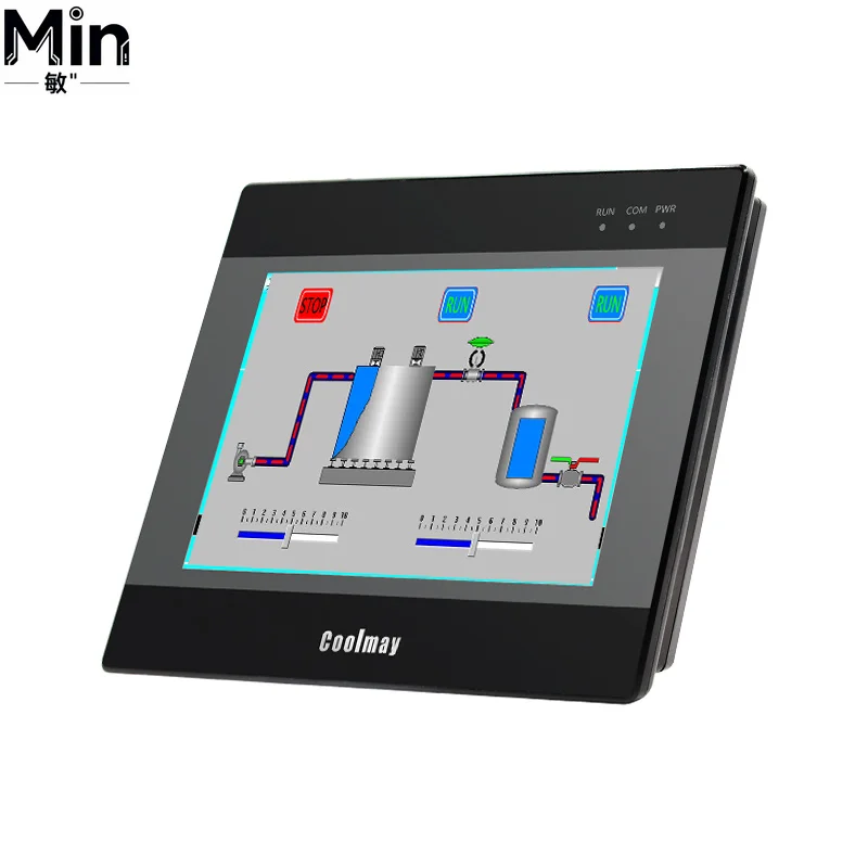 Фото 7-дюймовый промышленный сенсорный контроллер HMI с поддержкой Ethernet для автоматизации промышленных процессов №1