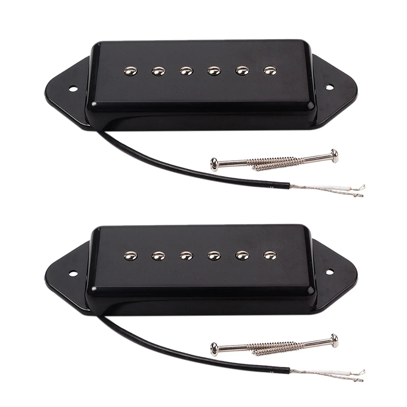 

1 Pair P90 Guitar Pickups Single Coil Neck&Bridge For Electric Guitar Replacement Parts