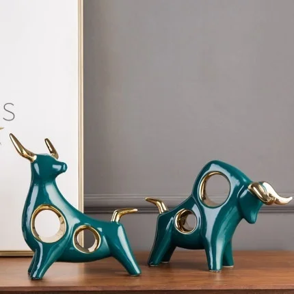 

Керамические украшения duniu для дома, креативные Современные Простые светильник ые роскошные стильные офисные украшения для крыльца, модель...