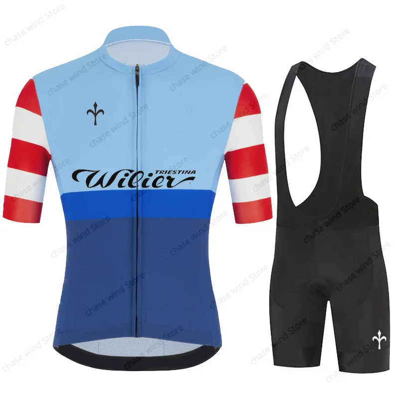 Wilier 2022 Summer Cycling Jersey Set Breathable MTB Cycling Clothing Mountain Bike Wear Clothes Maillot Ropa Ciclismo Hombre