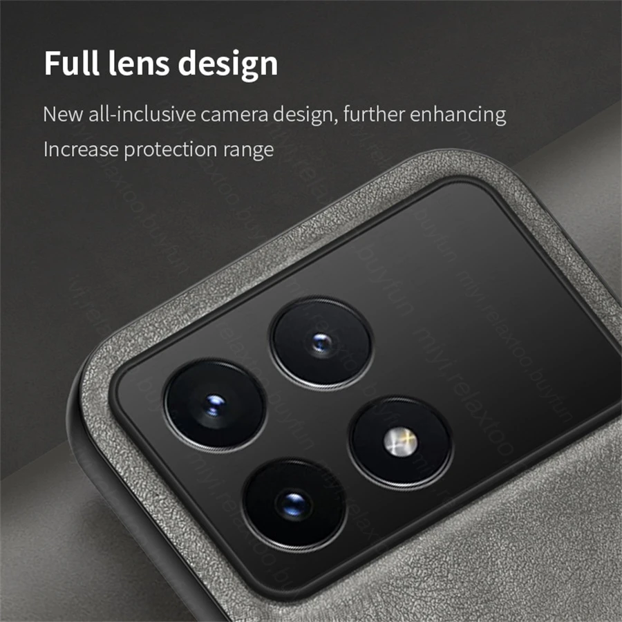 Poko Little X6Pro X 6 Чехол винтажная матовая кожаная Магнитная задняя крышка для PocoX6 Poco X6