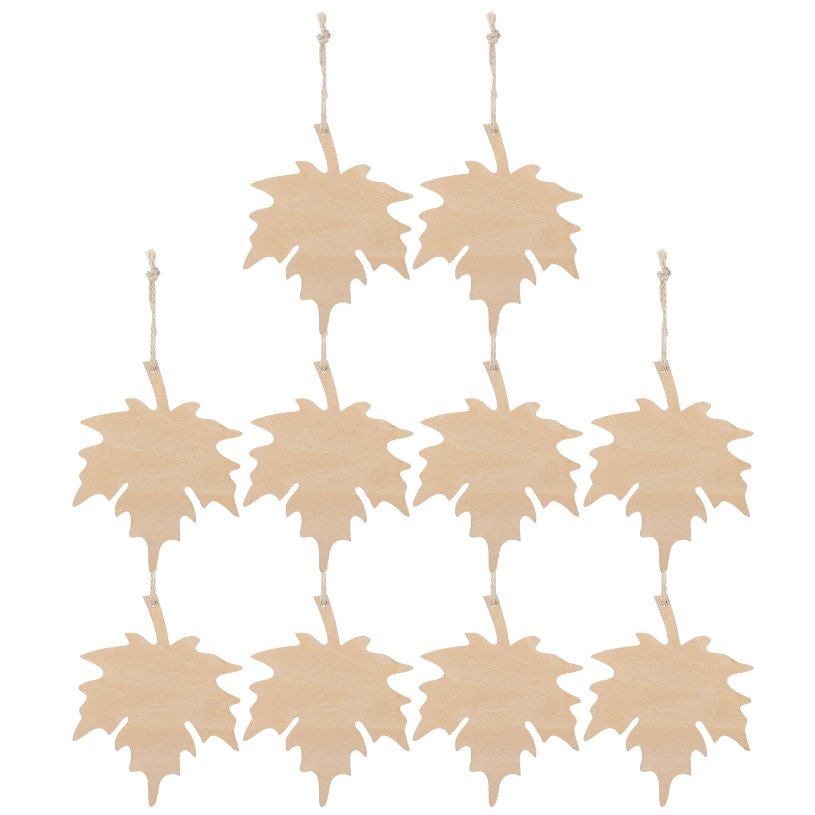 

Wooden Leaf Leaves Wood Ornaments Tags Maple Cutouts Crafts Hanging Fall Christmas Craft Diy Unfinished Gift Embellishment