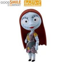 오리지널 GSC 디즈니 샐리 넨드로이드 1518 크리스마스 전 악몽 애니메이션 피규어 장난감, 굿스마일 #1518 Q 버전, Kwaii 선물