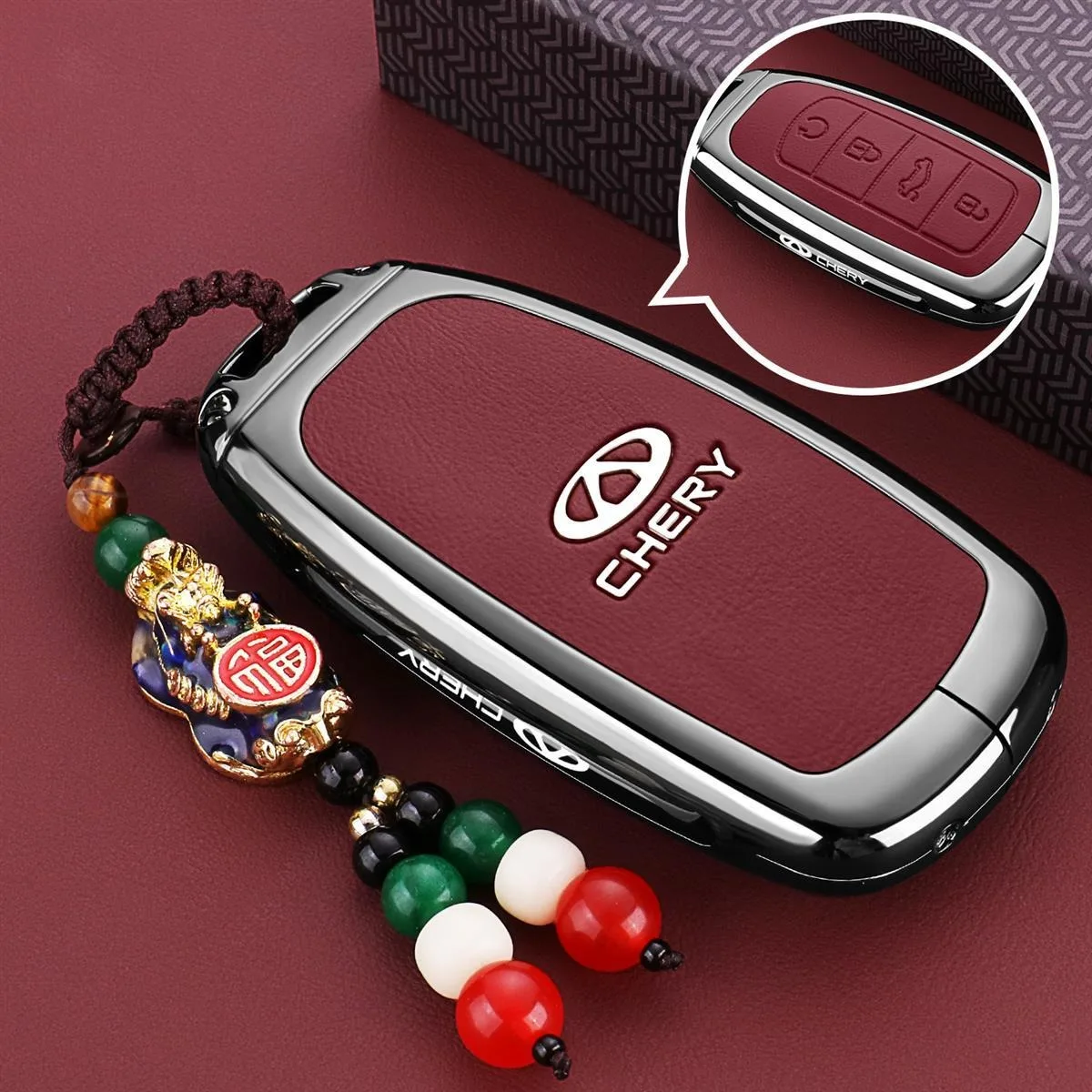 

Чехол Для Автомобильного Ключа Из Цинкового Сплава Для Chery Tiggo 7 Pro 8 9 2025 2026