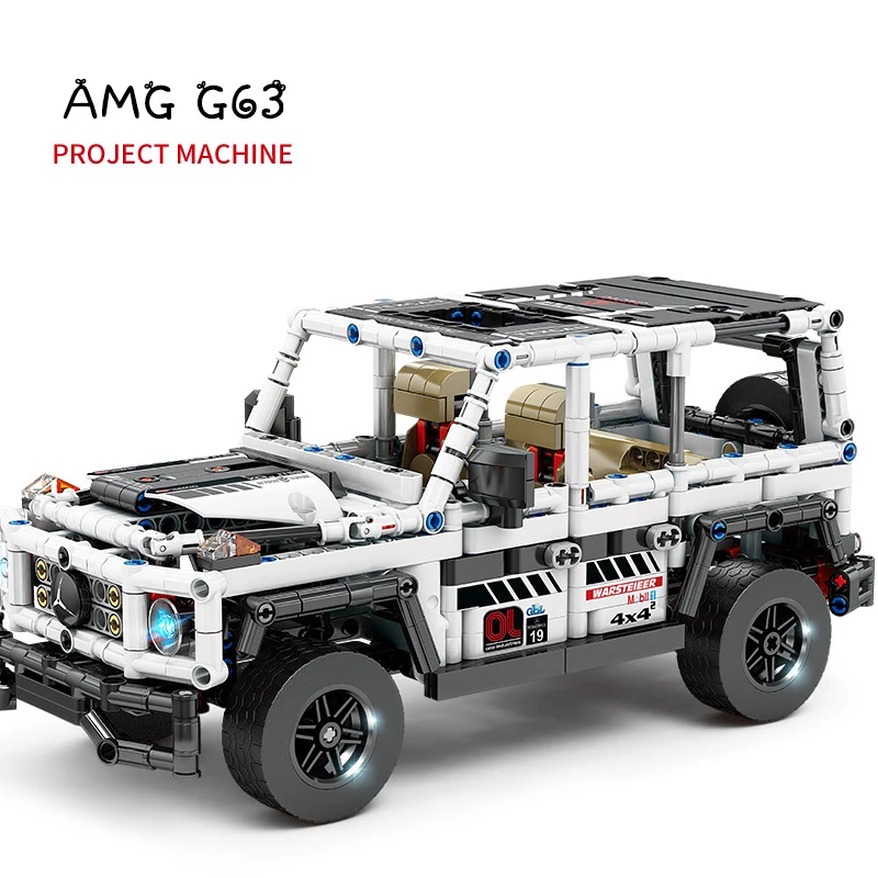 Лидер продаж 2022 года внедорожник Defender AMG G63 умный автомобильный конструктор с