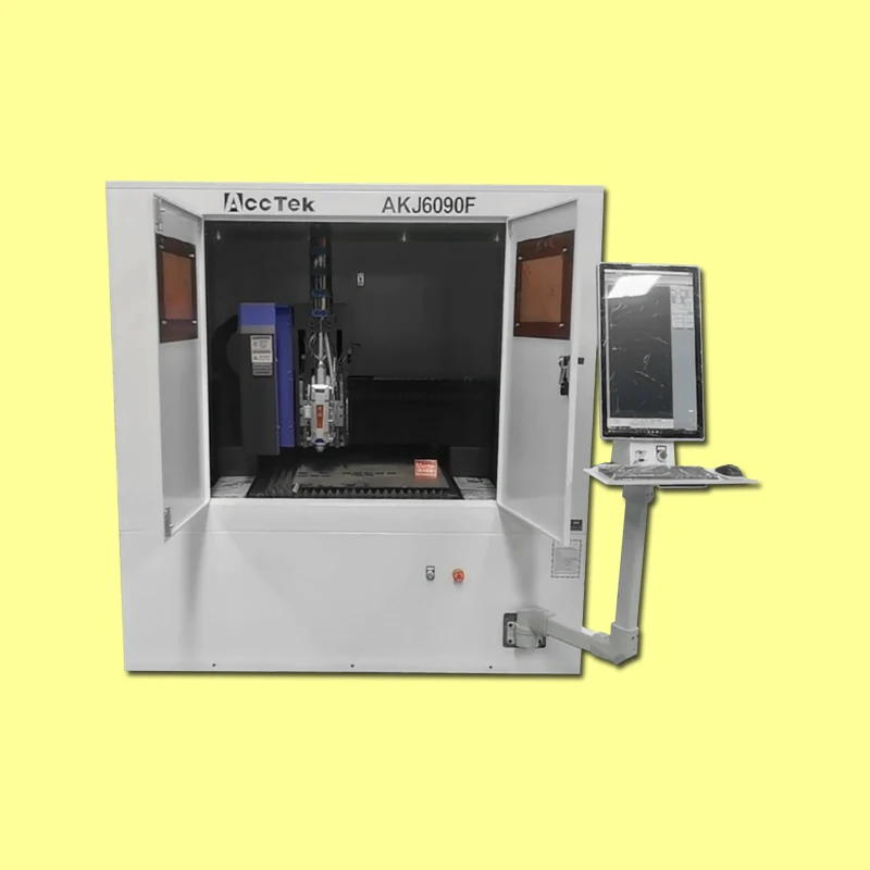 

1390 6090 Laser Cutter CNC Fiber Laser Cutting Machine 1000W 1500W For Metal Sheet