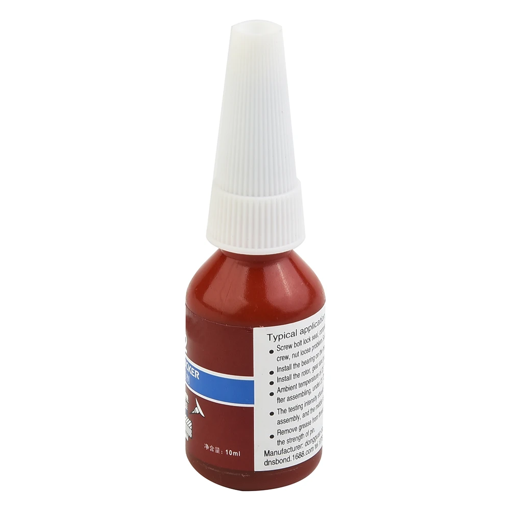 

1pc 10ml 242 Medium Strength Threadlocker Blue Liquid Adhesive Strength Gap Sealants Leakproof For Fast Fixing