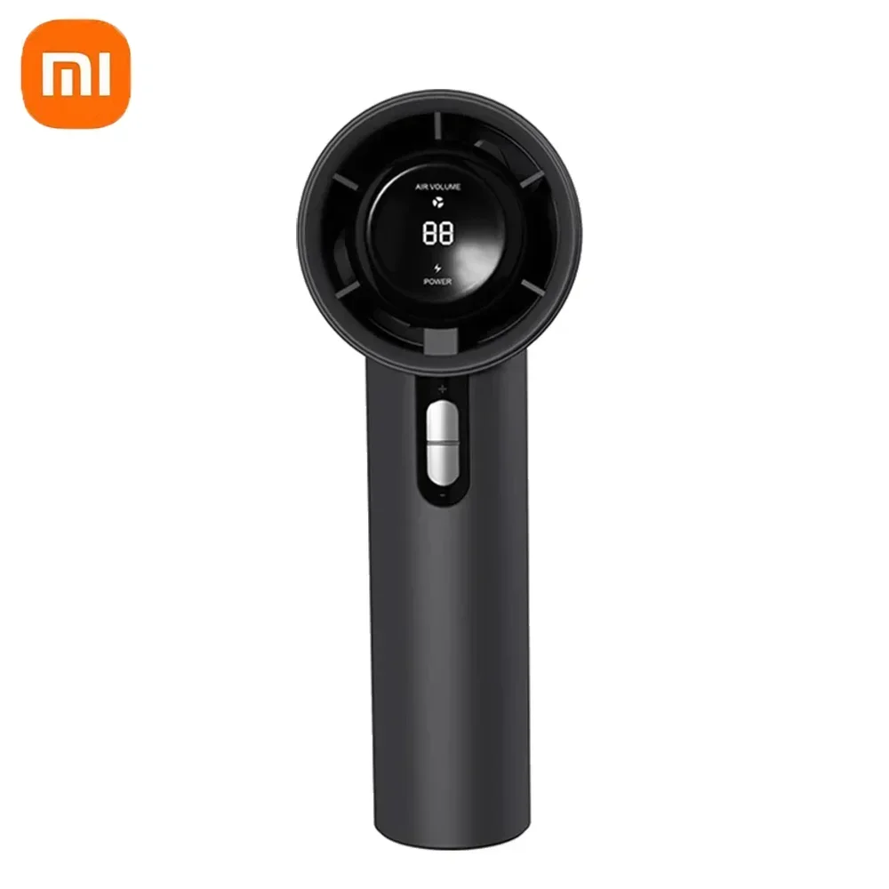 Ультра тихий ручной вентилятор Xiaomi, 100-скоростной ​ ​ Перезаряжаемый через USB портативный мини-турбовентилятор для офиса и путешествий со светодиодным индикатором (art.: 3920cf9825bf2) - 3920cf9825bf2