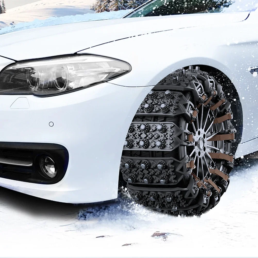 2/4/6 шт. противоскользящие автомобильные цепи