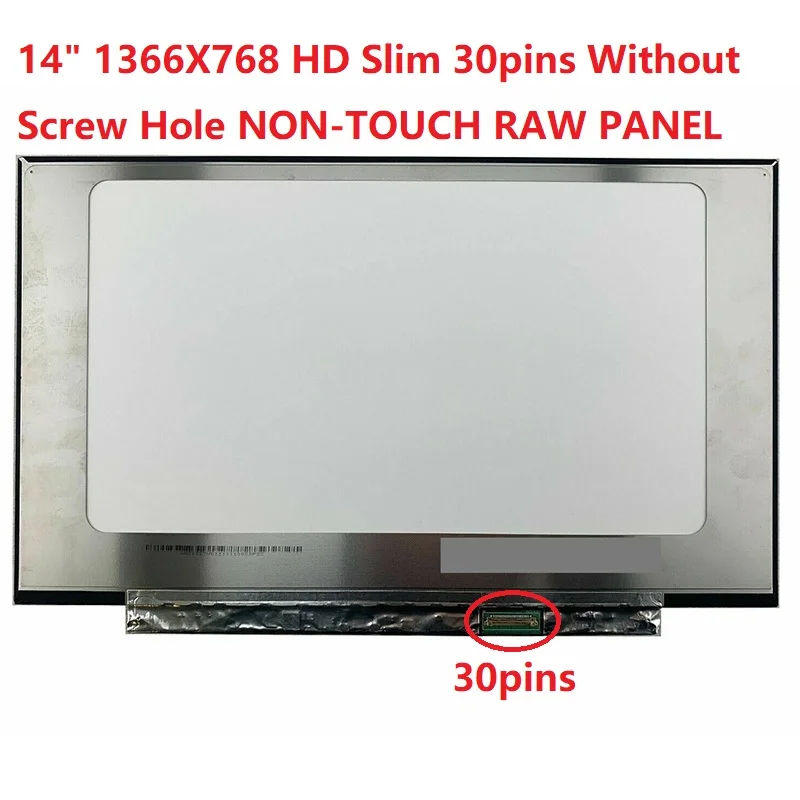 14 0 &quotHD 30PINS EDP matrix N140BGA-EA4 C2 C3 C4 NT140WHM-N43 для Lenovo ideapad S340-14 1-14IGL05 ЖК-экран ноутбука