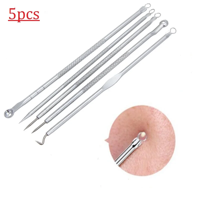 

Acne Needle Stainless Steel Blackhead Remover Tool Comedone Extract Pore Cleaner Deep Cleansing Tool Face Skin Care Tool