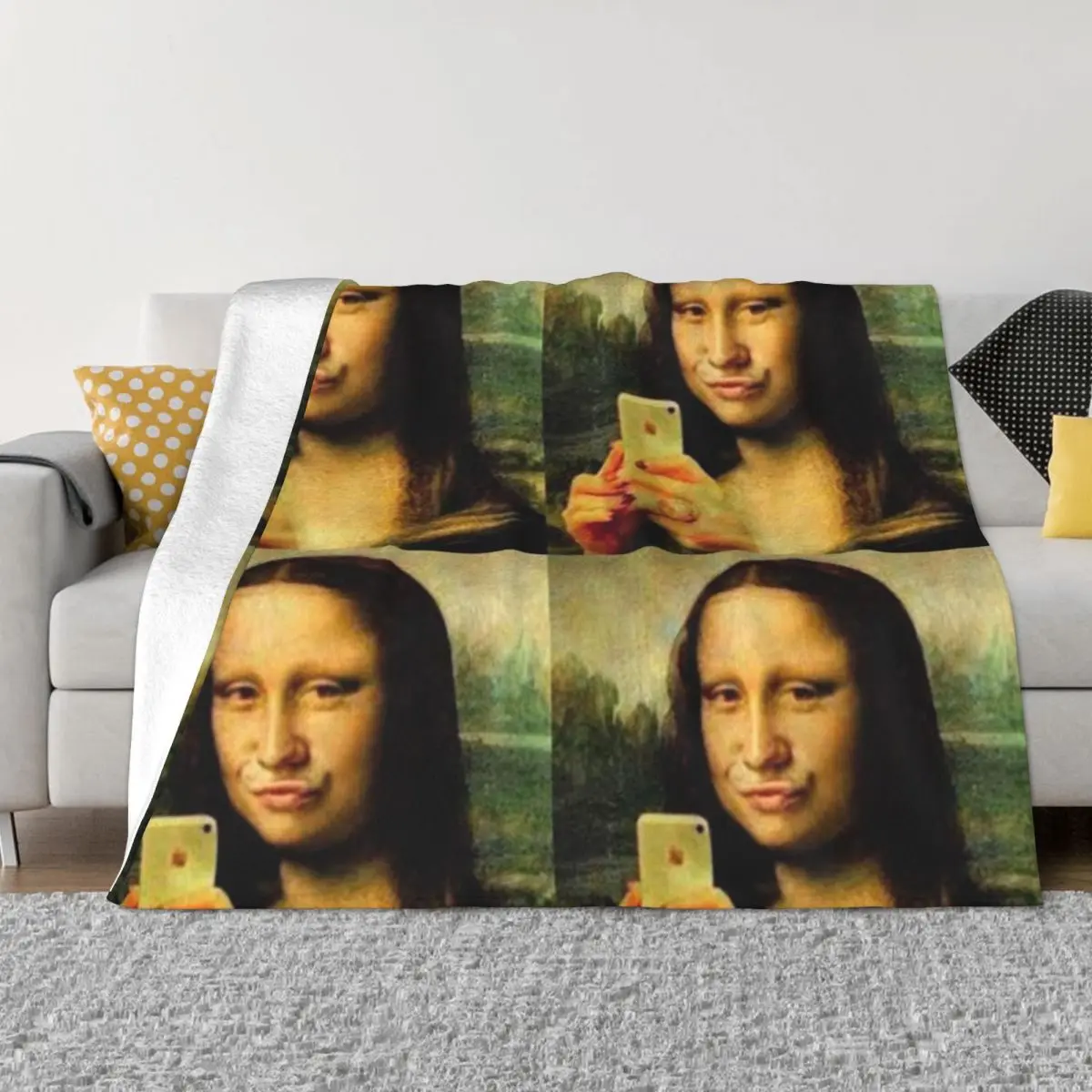 Ультрамягкое микро Флисовое одеяло на лице утки