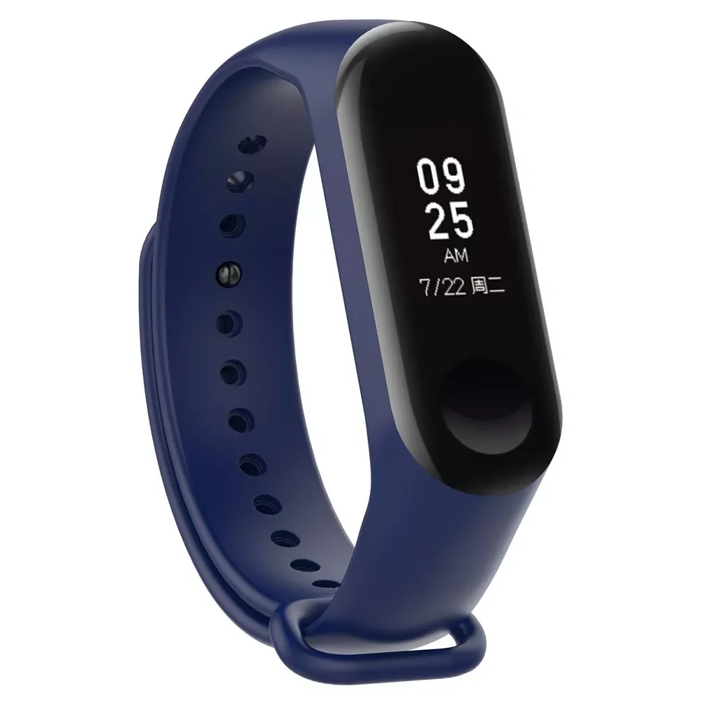 

Mi Band 3 Wrist Strap Replacement Silicone Colorful Wristband Waterproof Multi-color Optional Smart Bracelet Accessories