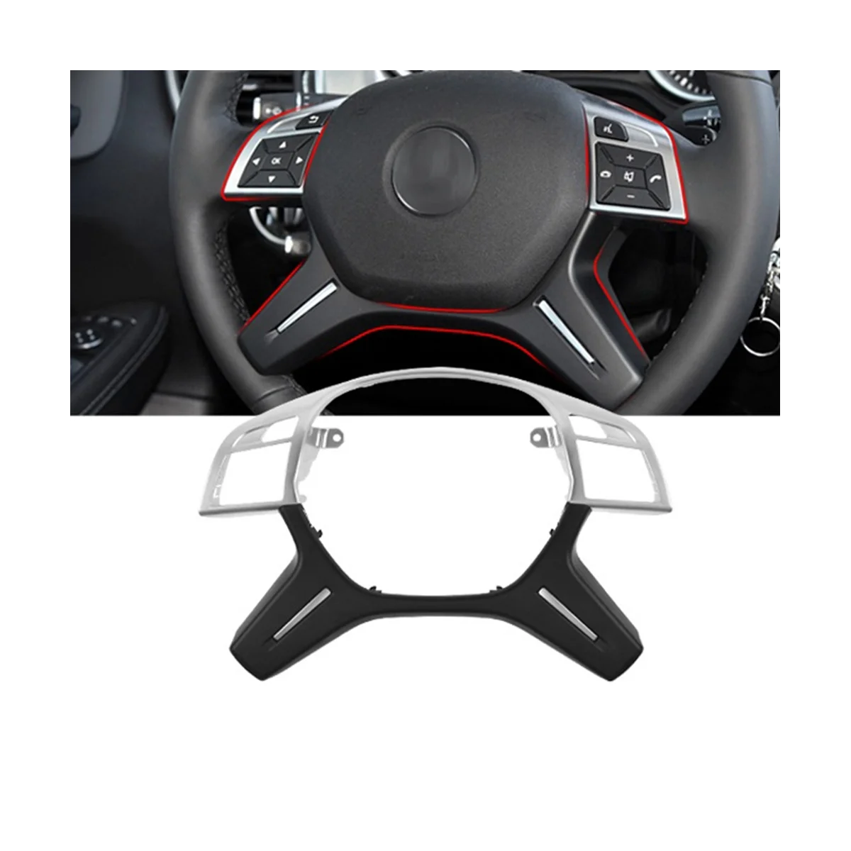 Фотопанель для Mercedes Benz C E M ML GL GLS G Class W204 W212 W166 W463 A