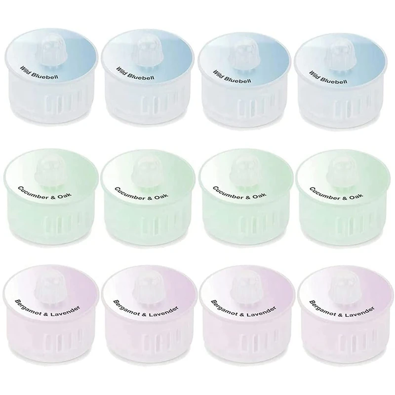 

12Pcs Fragrance Capsules For Ecovacs T9 Max T9 Power T9 Aivi Fragrance Air Freshener Lasting Fresh