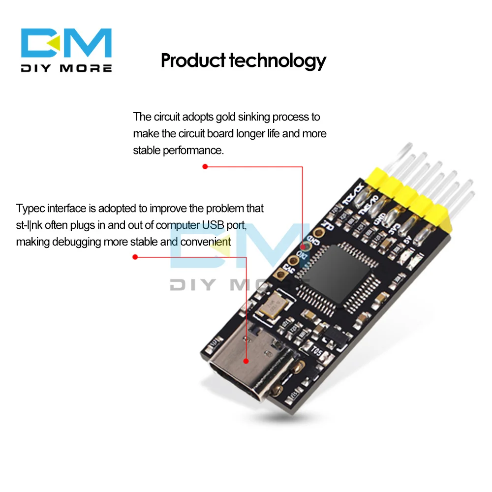 Макетная плата STM32 DAP модуль эмулятора загрузчика CMSIS отладчик Keil