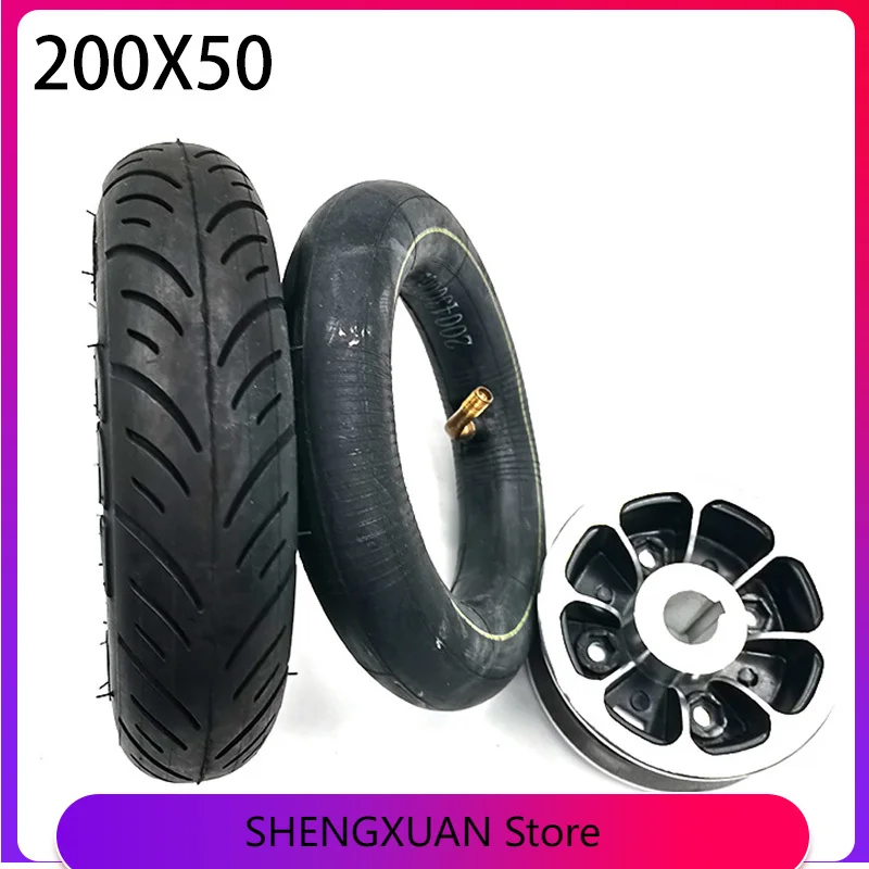 200x50 сплошная шина для Speedtrott GX14 Speedway Mini 4 Pro заднее колесо двигателя 8 дюймов Взрывозащищенная шина для электрического скутера (art.: 3920ba02fe25d) - 3920ba02fe25d