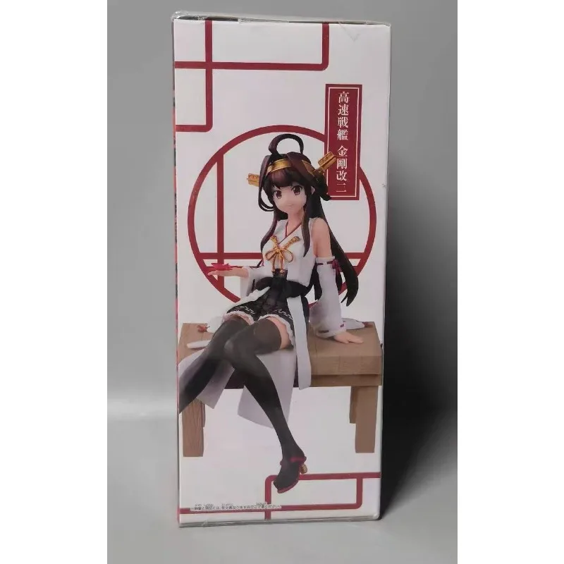 Фото В наличии Оригинальная фигурка BANPRESTO SQ Kantai Collection -KanColle- Kongo 15 см 1/10, модель аниме-персонажа, игрушка, подарок, украшение, статуэтка для рабочего стола №3