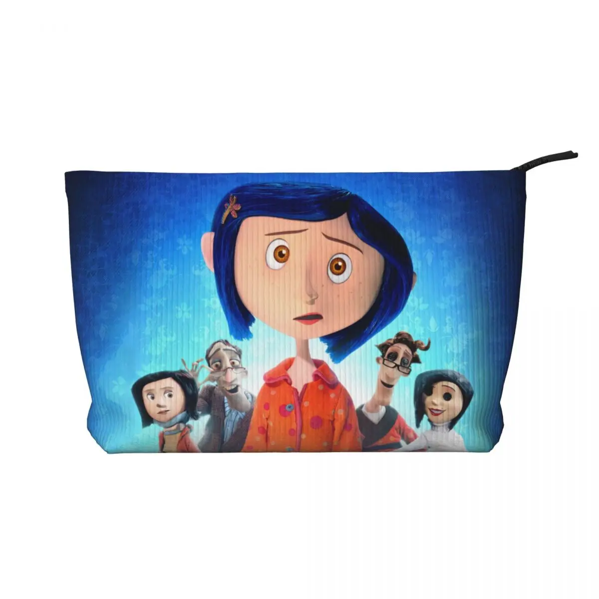 Персонализированная косметичка для Хэллоуина Coraline из фильма ужасы женская