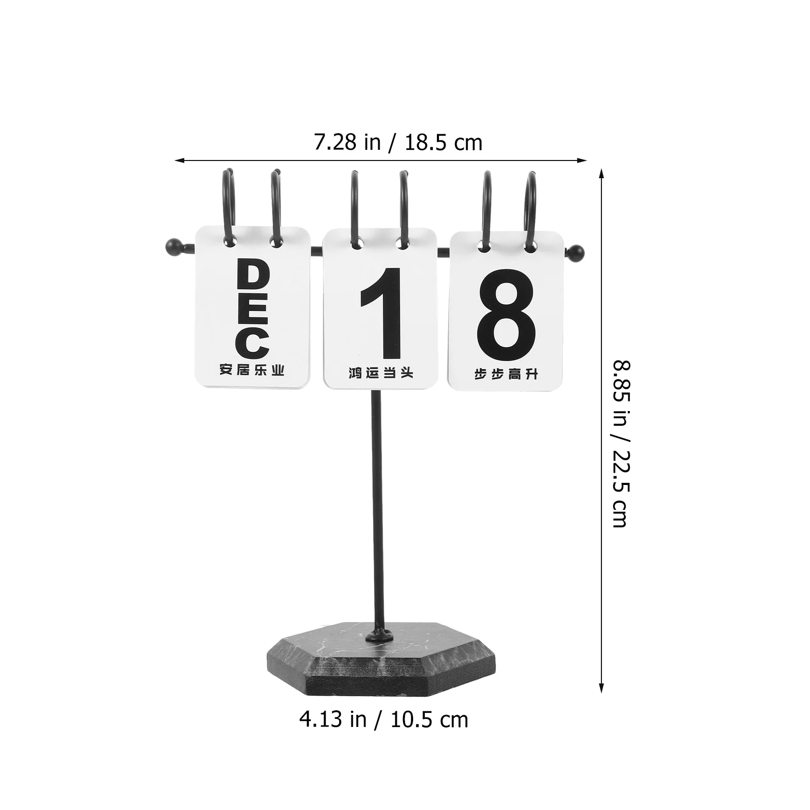 Настольный календарь офисные аксессуары деревенский многоразовый вечный