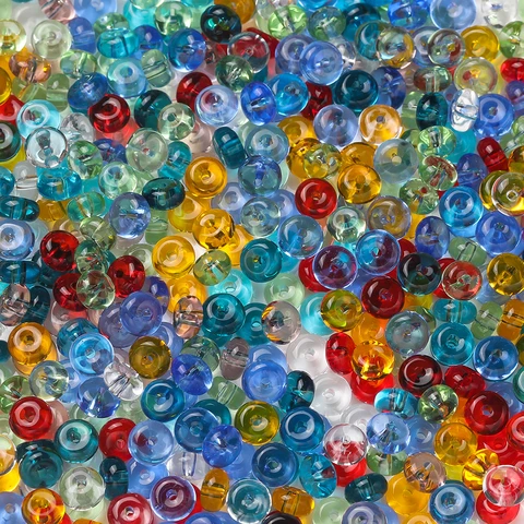 Стеклянные рисовые бусины AGCFABS 50 шт.