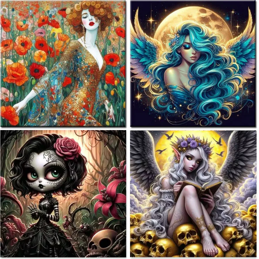 Густава Климта 5D алмазная живопись полный квадратный круглый Diy ювелирные