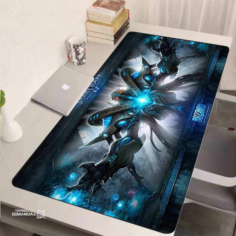 Starcraft Xxl Mouse Pad Gamer Gaming Laptop Computer Accessories Deskmat Non-slip Mat Mausepad Mousepad Mats Keyboard Pc Cabinet
