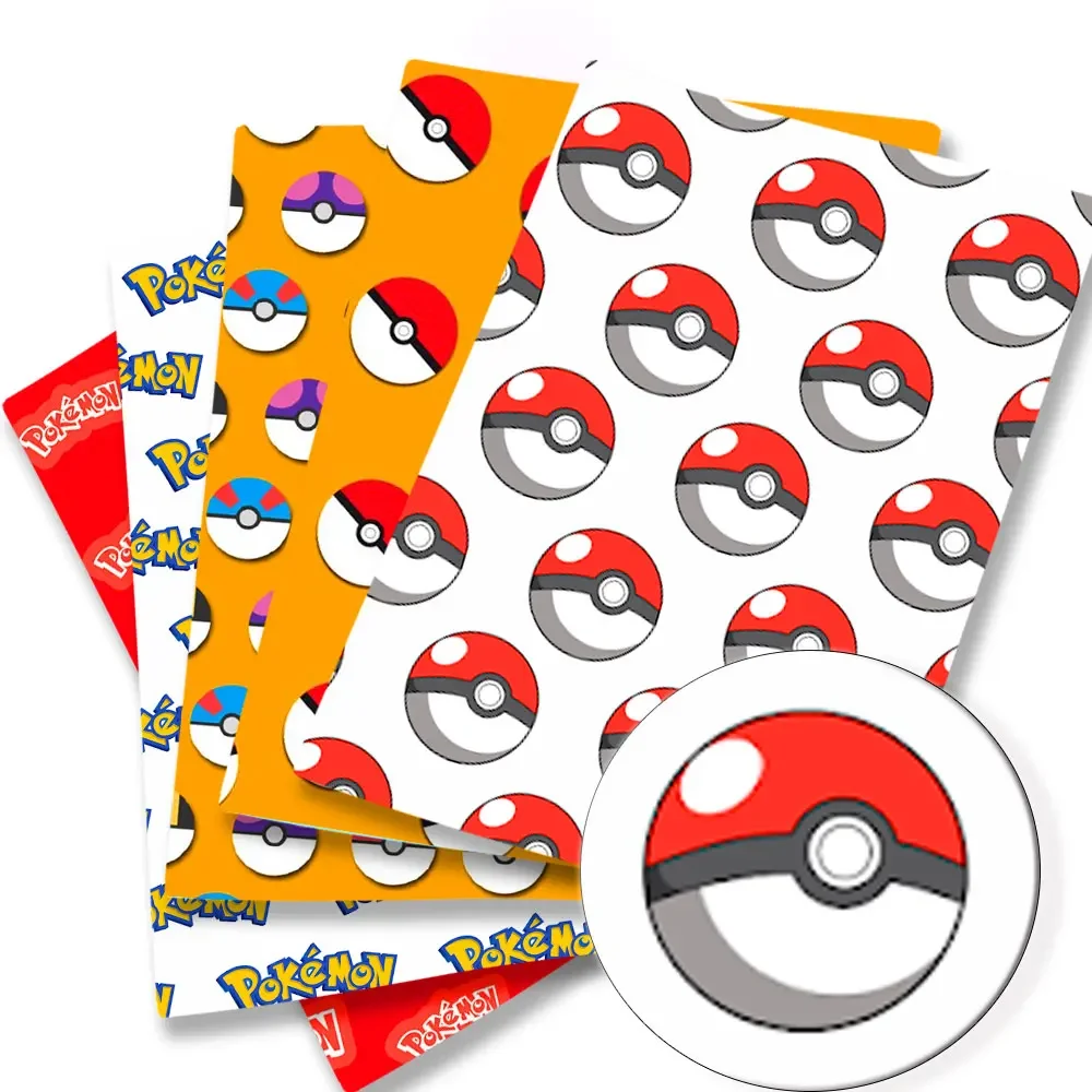 Покемон мультфильм ткань 140*50 см ручная работа шитье пэчворк квилтинг детское