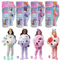 original barbie cutie reveal doll fantasy fashion with plush animals costume pet anime accessories girls toys dress up princess
