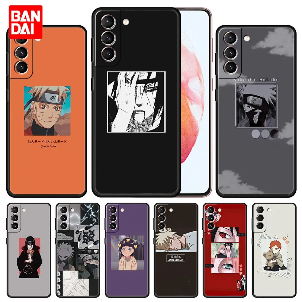 

Shell Case for Samsung Galaxy S20 FE S21 S10 S9 Plus Ultra 5G S20fe S21fe S20ultra Original Full Naruto And Sasuke Best Friend