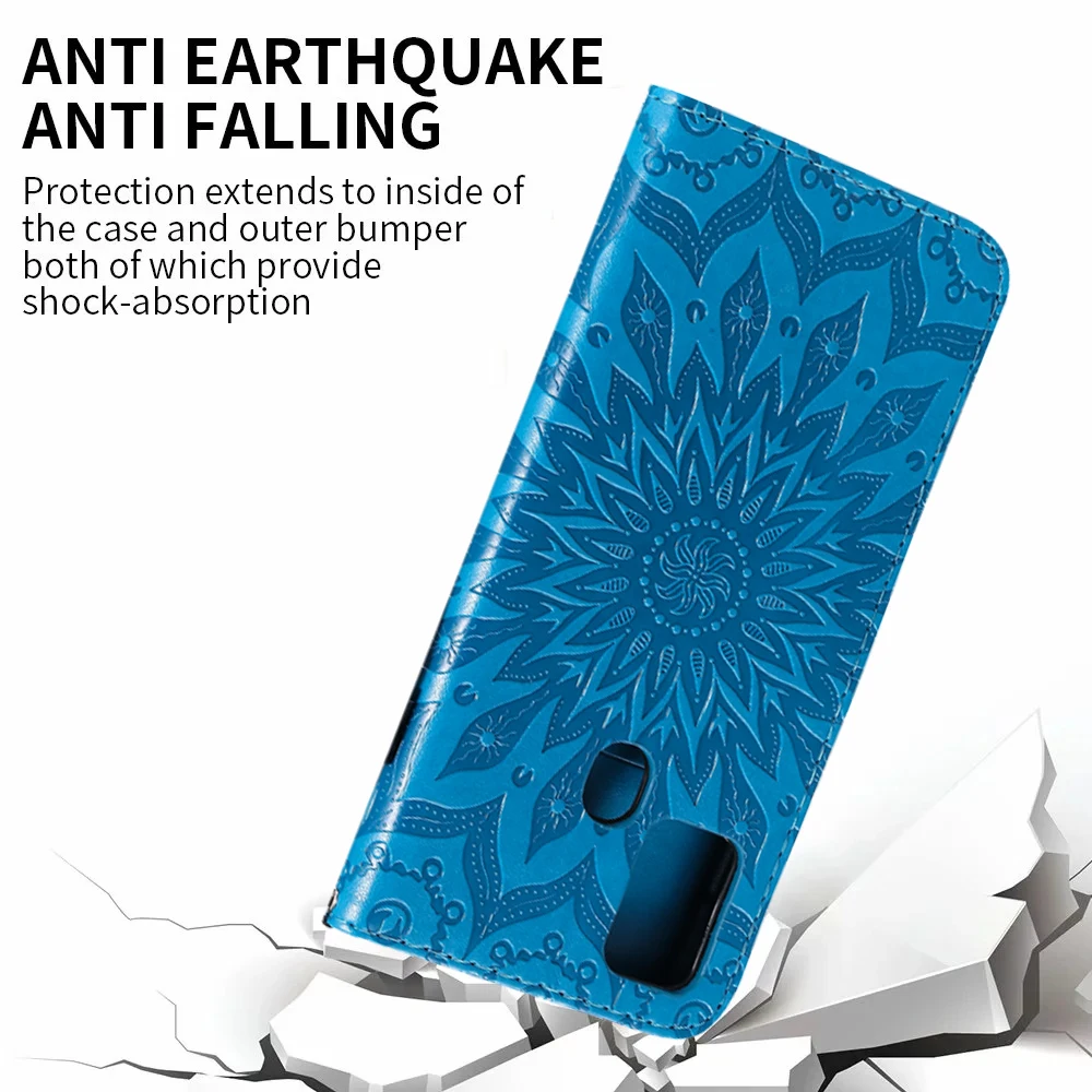 Leather Flip Case For Samsung Galaxy S8 S9 Plus S10 S20 FE S21 S22 Ultra S5 S6 S7 Edge Wallet Card Slots Stand Cover Phone Coque