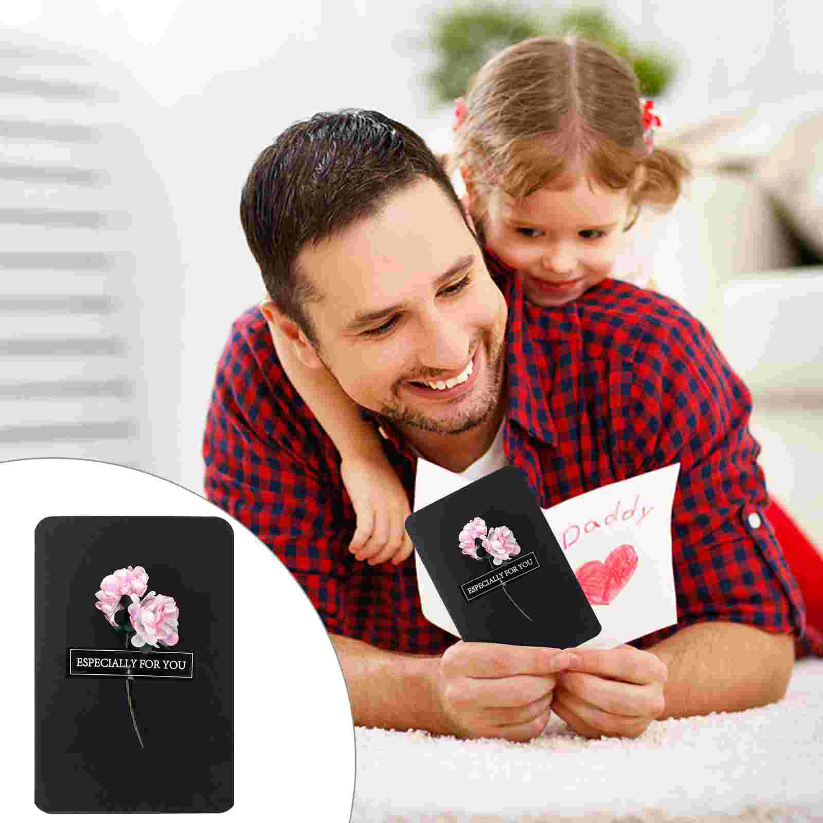 

Greeting Blessing Christmas Paper Birthday Pressed Flower Congratulations Gift Wedding Holiday Baby Shower Friendshipinfant