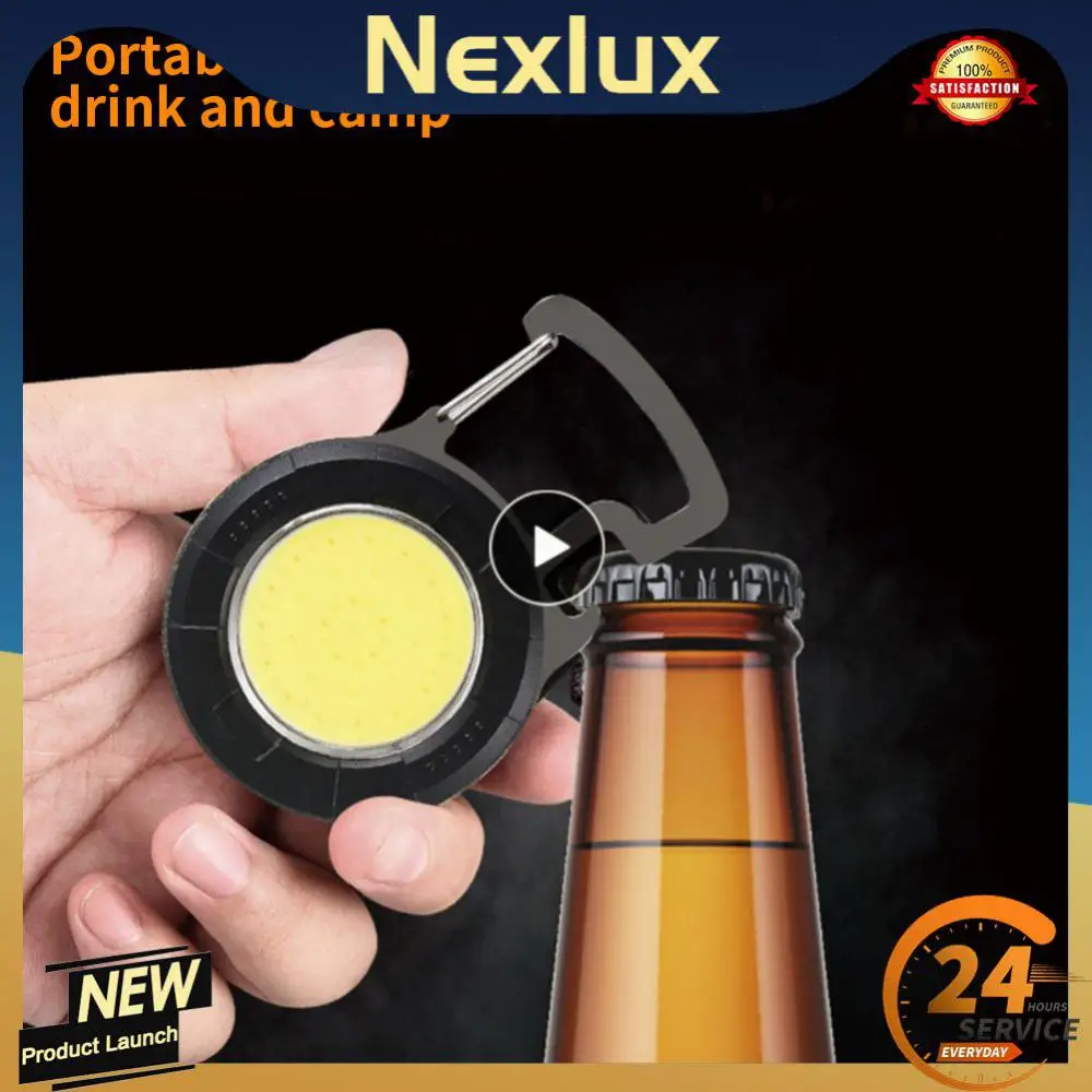 

1 ~ 5 шт. Новый мини-фонарик, многофункциональный портативный светодиодный фонарик, карманный фонарик, для работы на открытом воздухе, кемпинга, рыбалки, скалолазания, брелок