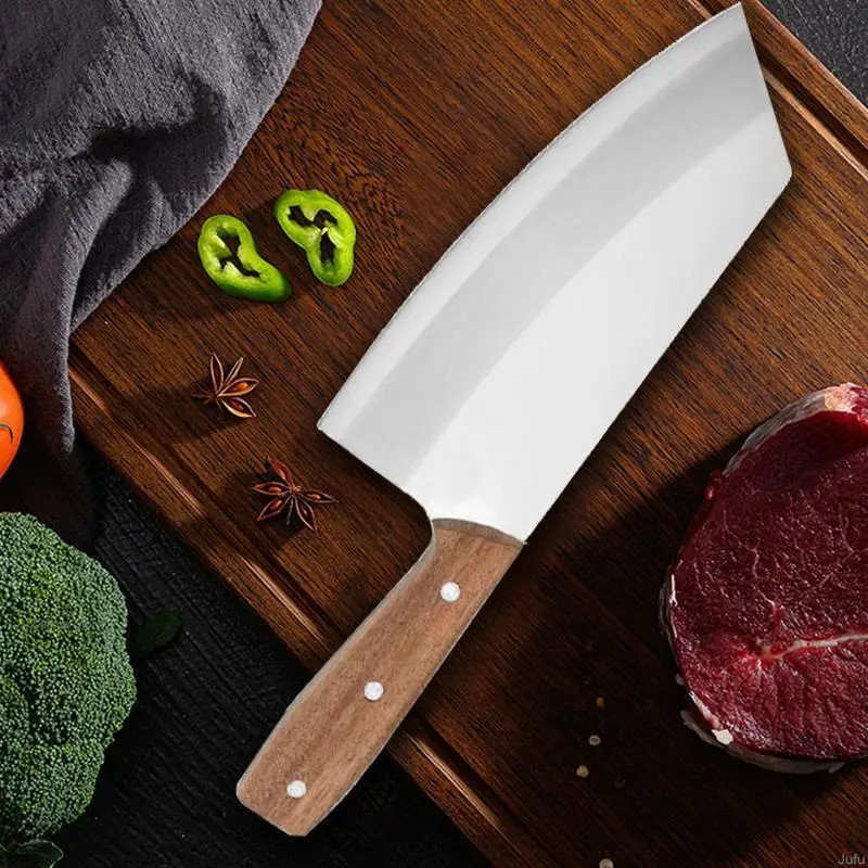 

Japan Kitchen Chef Knives 4cr13mov Stainless Steel Wood Handle Meat Fruit Fish Butcher Knife Chinese Cleaver High Carbon Knives