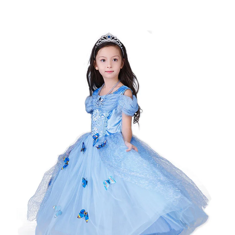 

baby Girl Halloween Costume for Kids 4-16Y Fantasy Girl Cosplay Princess Vestido Children Xmas Evening Party Disguise Dresses Up