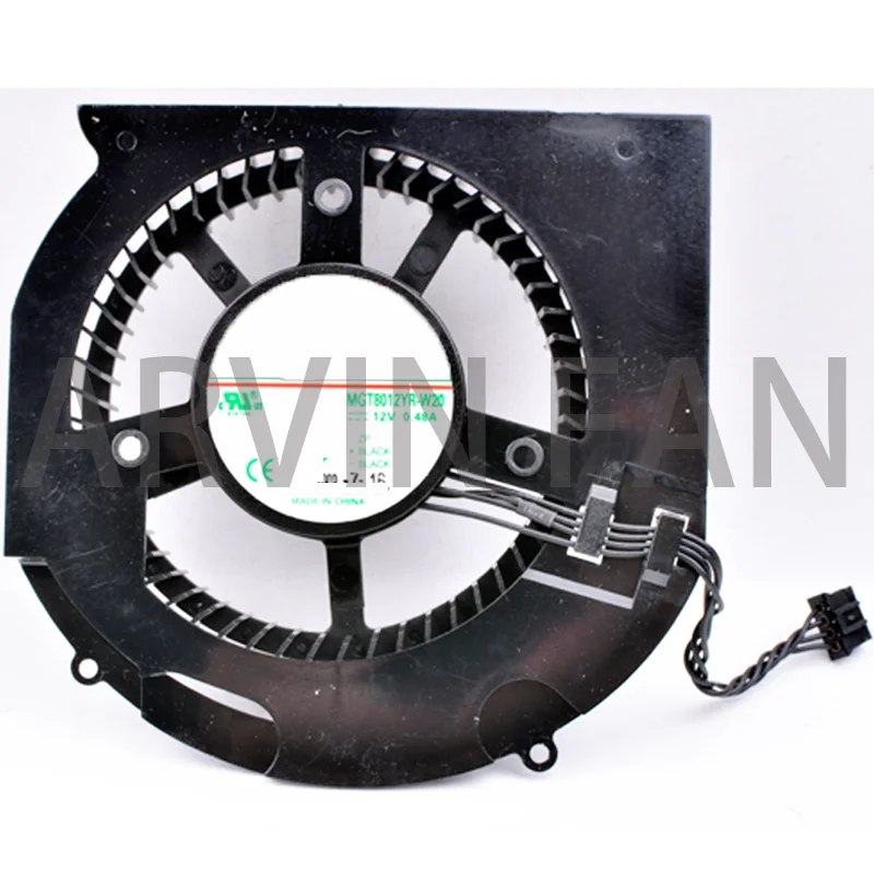 Совершенно новый оригинальный Φ 12V 0.48A 4-линейный Вентилятор Охлаждения видеокарты