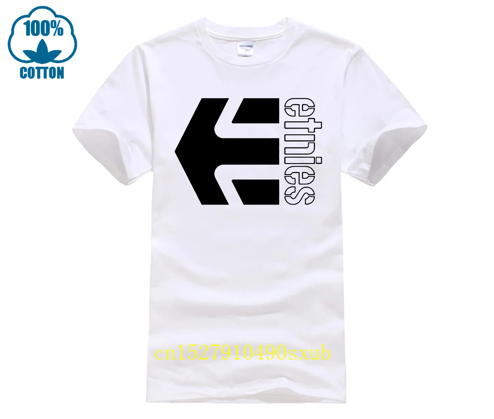 Футболка мужская с коротким рукавом из натурального хлопка