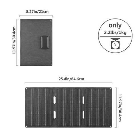 APWIKOGER Складная солнечная панель 45 Вт