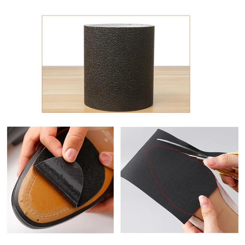 

1pc Shoes Sole Protector Sticker For Designer High Heels Self-Adhesive Ground Grip Easy To Slip Transparent Invisible Anti-slip