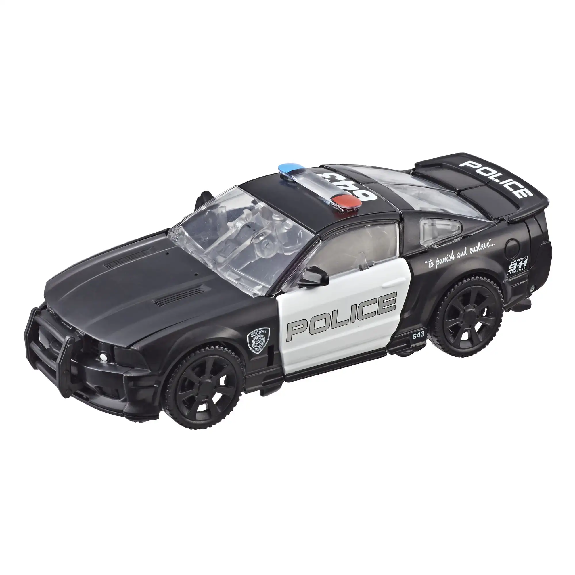 Экшн-фигурки Hasbro Трансформеры Studio Series 28 Deluxe Class Movie 1 Баррикада игрушки в подарок