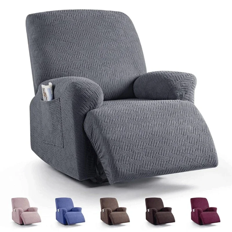 Жаккардовый чехол для дивана с откидной спинкой эластичное регулируемое кресло