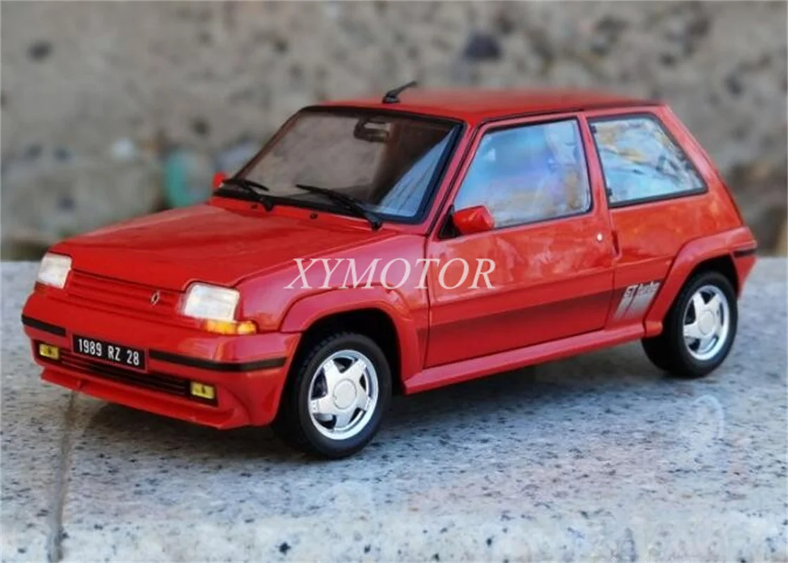 

Norev 1/18 For Renault Supercinq GT Turbo 1989 Diecast Model Car Toys Hobby Gift Red Collection Display Ornaments