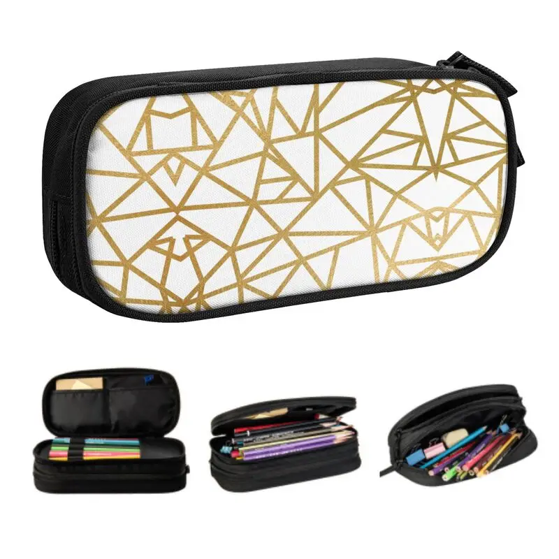 Cases For Boys Gilrs Custom Abstract Pattern Large Storage P