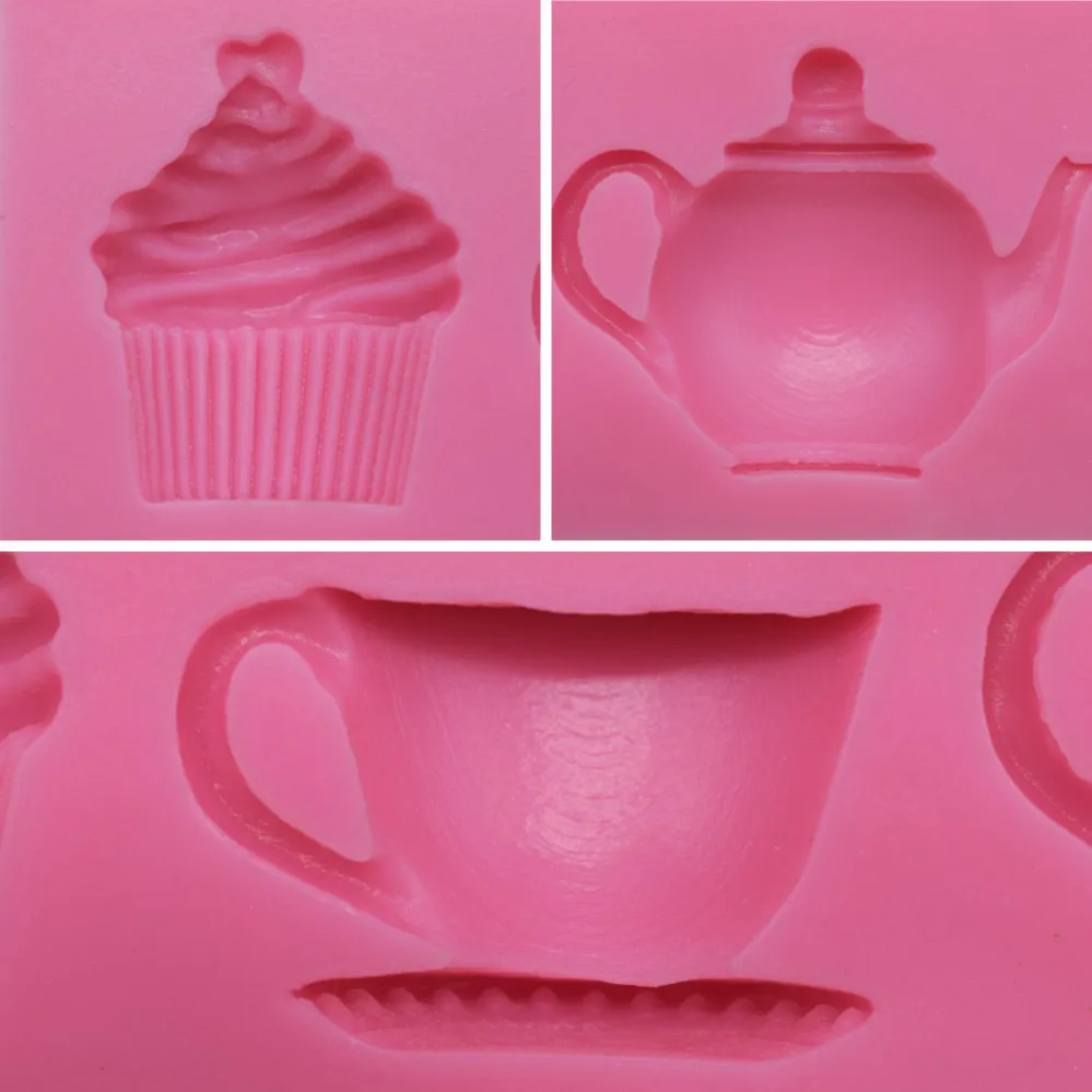 Силиконовая форма для приготовления чая мороженого шоколада помадки