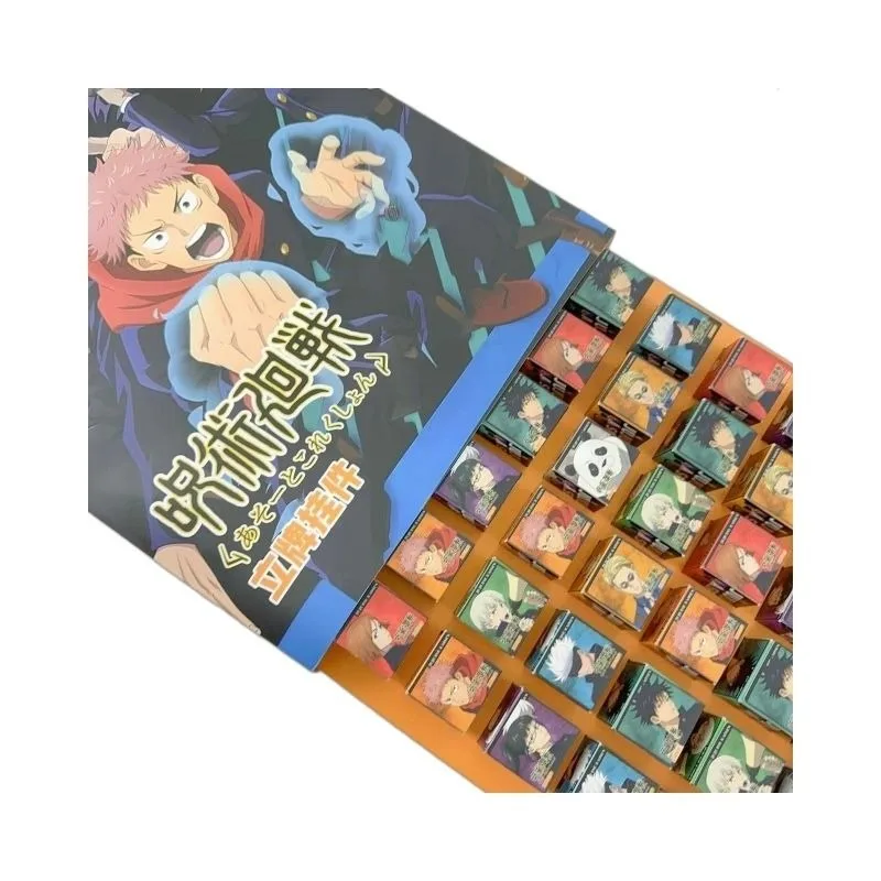 Новые стационарные карточки juютсу Kaisen Случайная коробка стол с персонажами