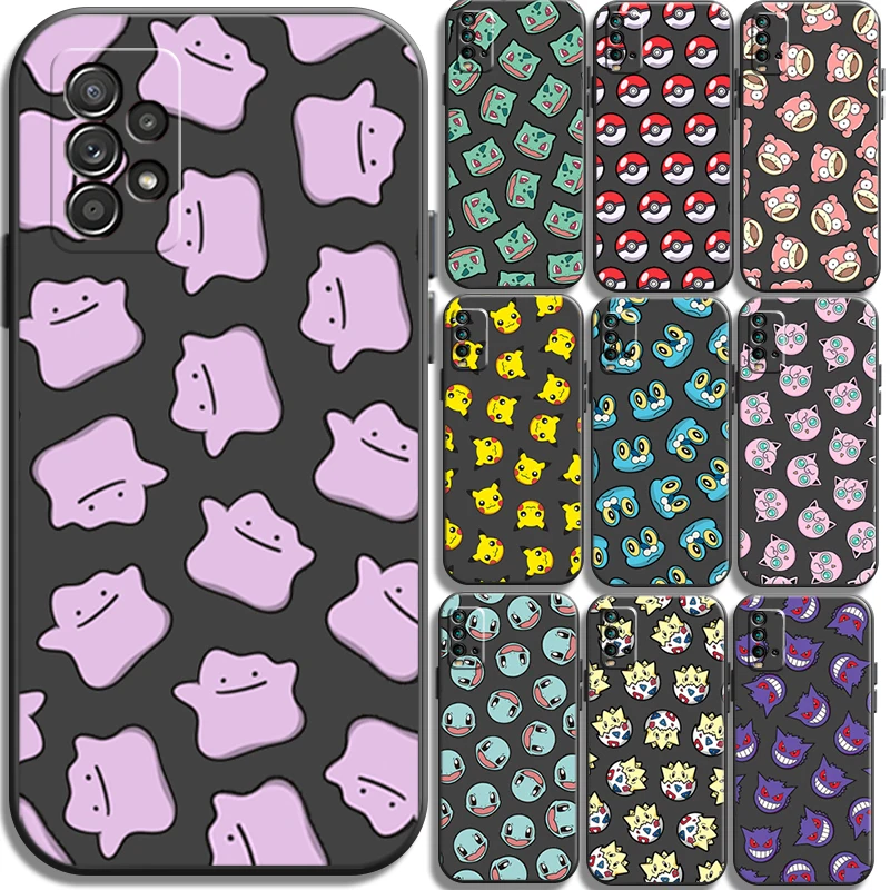 

Pokemon Pikachu Cute Phone Cases For Xiaomi Redmi 9AT 9 9T 9A 9C Redmi Note 9 9 Pro 9S 9 Pro 5G Coque Carcasa