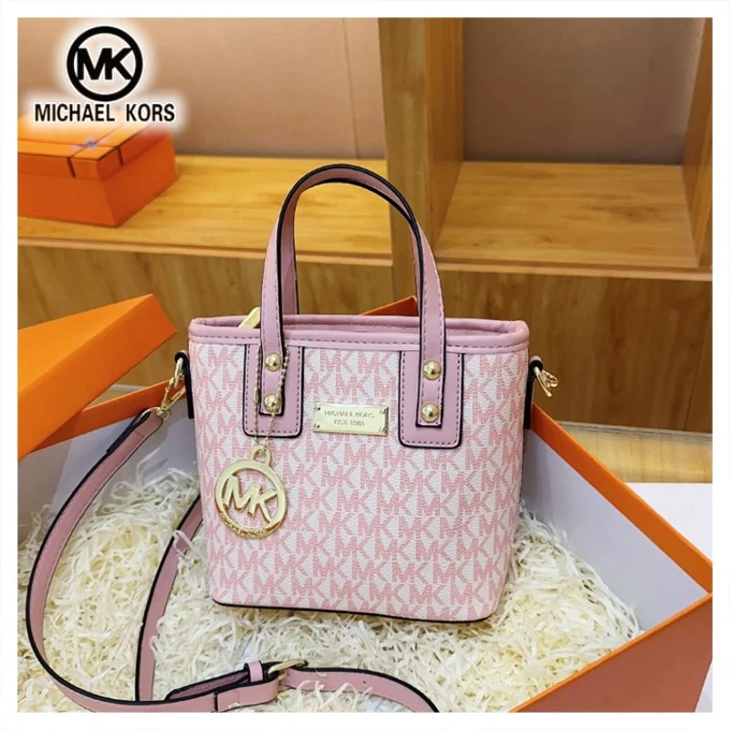 Фото Женская модная и повседневная универсальная сумка-кроссбоди Michael Kors, легкая роскошная классическая винтажная сумка MK для отдыха. №4