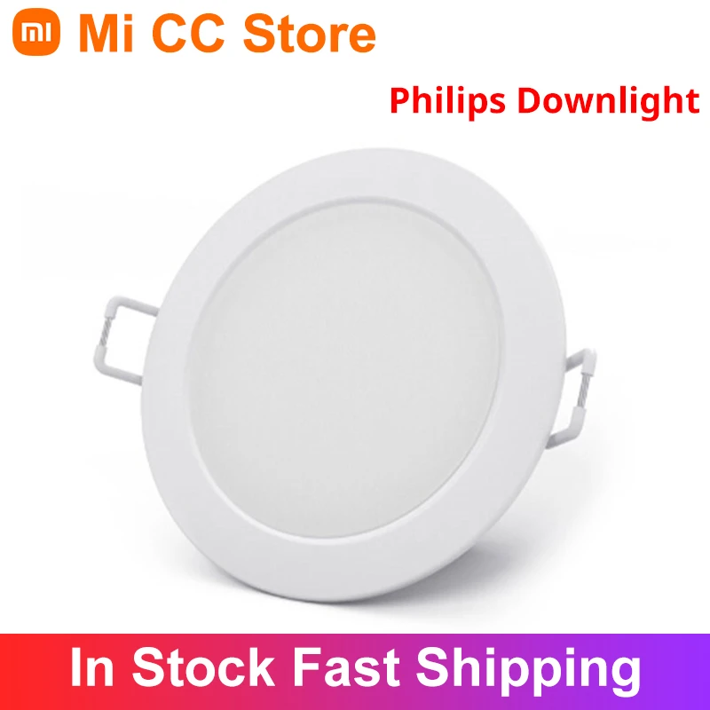 

Оригинальный Philips Интеллектуальный светильник 220V 3000 - 5700k регулируемый цветной свет Wifi Mijia APP пульт дистанционного управления